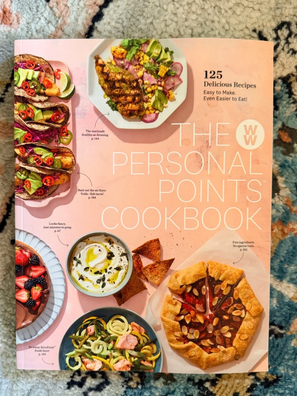 Lot: SIX Assorted WeightWatchers Cookbooks